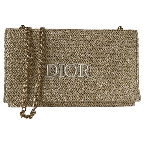 dior solar pochette|Dior denim pouch.